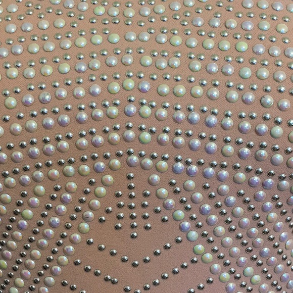 B. Darlin Pink Hi Neck Halter Fit & Flare Mini NWT - Picture 3 of 6